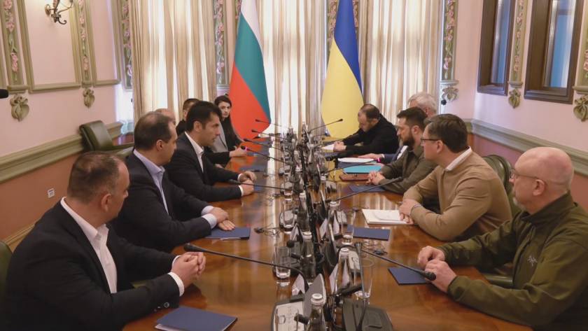 Среща на делегациите на България и Украйна